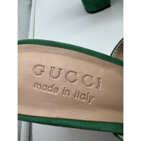 Gucci Marmont Fringed Suede Mules size 39 - Picture 5 of 9